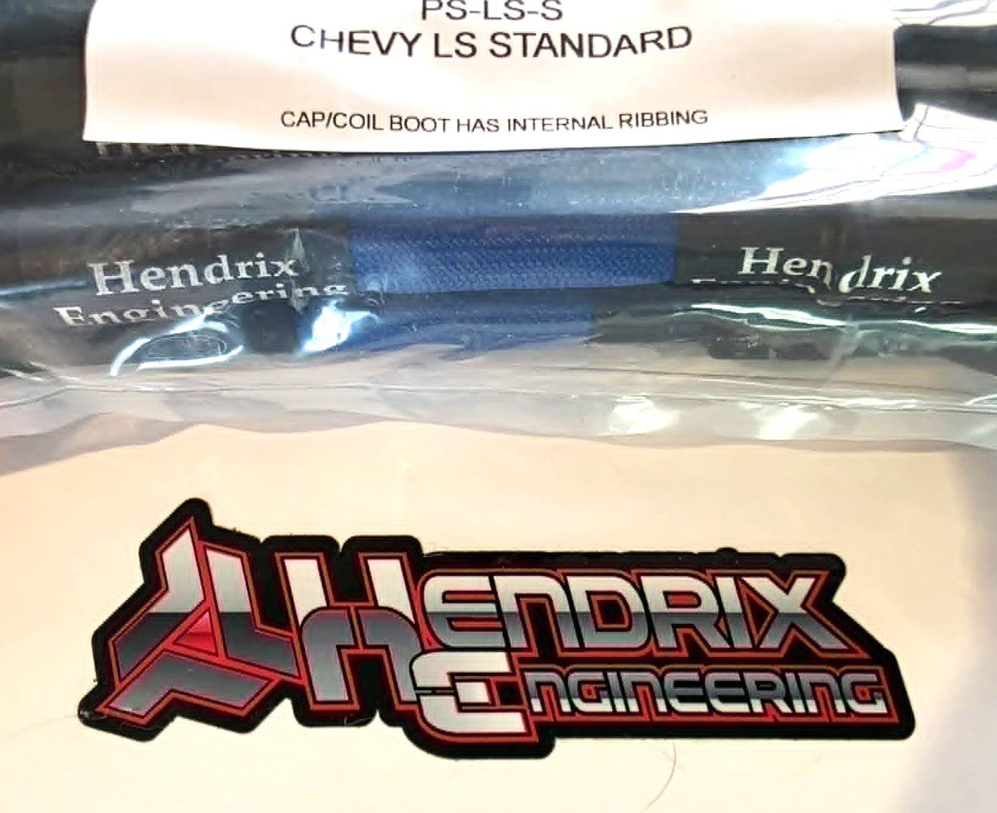 Hendrix-Engineering FIBERGLASS WRAPPED HIGH-PERFORMANCE SPARK PLUG WIRE SET