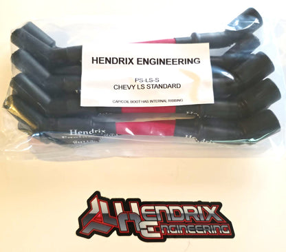 Hendrix-Engineering FIBERGLASS WRAPPED HIGH-PERFORMANCE SPARK PLUG WIRE SET